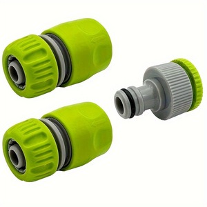 <b>Quick</b> Connect Garden Hose Fittings 1/2 In Plastic Coupling For Irrigation And Car Washing Accessories - Product Image 1