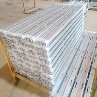 Accessoires de profilés en aluminium pour supports d'ascenseur en tôle galvanisée, emboutis et pliés avec précision