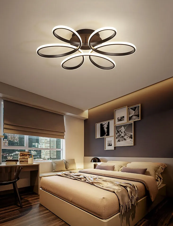 nordic classic minimalist bedroom living room aluminium led modern ceiling lights