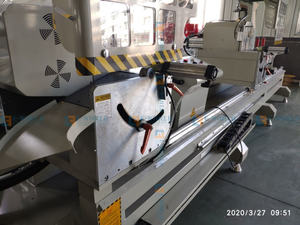 Высококачественная алюминиевая двухсторонняя режущая пила, машина для резки алюминиевого профиля, оконная машина для алюминиевого профиля, двойная торцовочная пила - Product Image 5