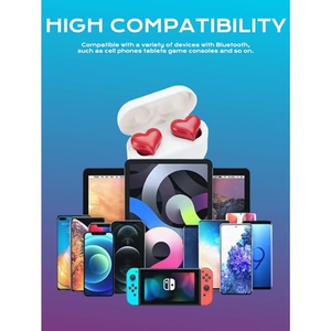 หูฟังไร้สาย New Heartbuds TWS Bluetooth 5.3 รุ่น Heart สำหรับผู้หญิง ของขวัญสำหรับสาวๆ - Product Image 4