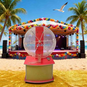 Asta di Gala di beneficenza ad alta capacità 800 palla meccanica ibrida che disegna la macchina della lotteria del legno - Product Image 2