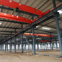 Estructura de Acero Industrial Pesada para Edificios Prefabricados de Oficinas, Solución de Construcción Rápida