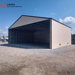 Chất lượng cao Lắp ráp nhanh nhịp lớn tùy chỉnh nhà kho thép xây dựng nhà tiền chế Kết Cấu Thép - Product Image 4