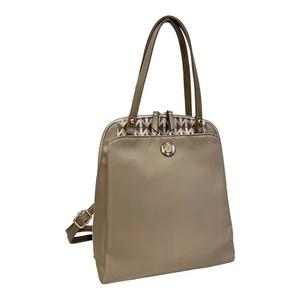 Sac à dos en nylon imperméable de haute qualité, grande capacité, avec fermeture éclair, logo personnalisé, nouvelle mode et coloré, pour femmes, voyage - Product Image 2