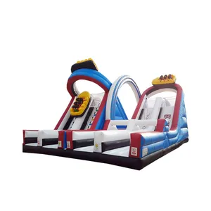 indoor outdoor inflatable slide with rock climbing wall play area outdoor dry inflatable slides for kids slide games climber