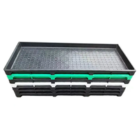 Plateau de semis en PVC pour riz, épaissi et réutilisable, pour la germination du riz et la plantation agricole - Vente en gros usine