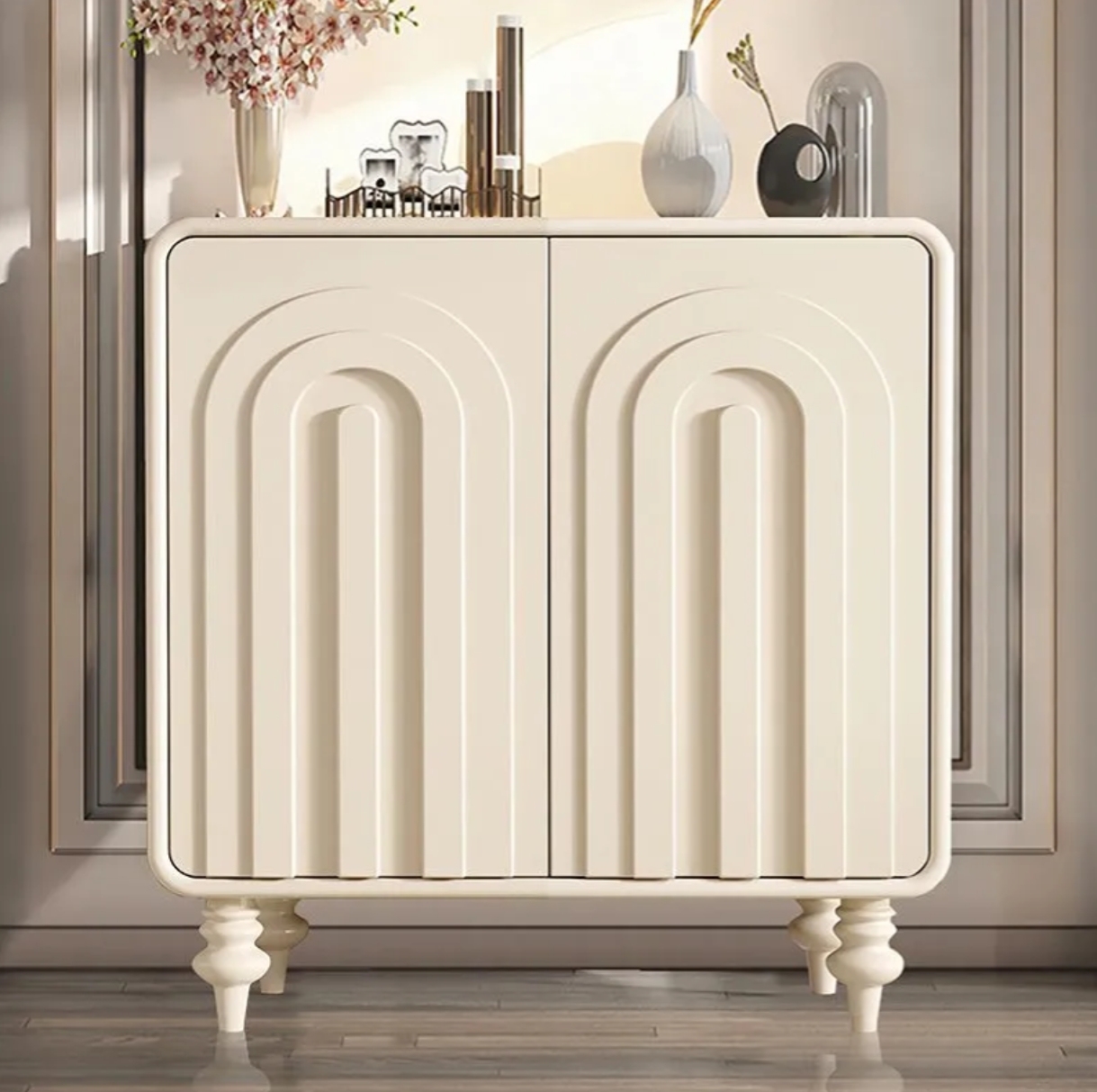 Entrance Cabinet Light Luxury Style Door Entry Sideboard Modern