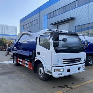 Camión de Succión de Aguas Residuales de 8 cbm, Marca Chengli, Precio de Fábrica, en Venta - Product Image 1