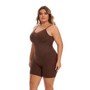 Body completo dimagrante da donna personalizzabile Logo adulto Spandex corsetto termico in Nylon biancheria intima di controllo addominale Sexy senza soluzione di continuità - Product Image 5