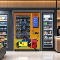 Distributeur automatique intelligent certifié RoHS KC avec SDK pour cartes, cosmétiques et produits de beauté - Conforme ADA, gestion basée sur le cloud