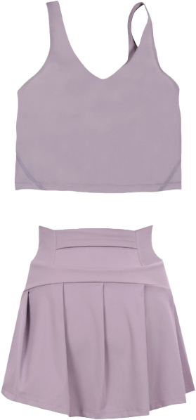 Ensemble 2 pièces violet