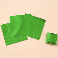Papier d'aluminium imprimé en une seule couleur pour l'emballage de pilules de bonbons au thé et au chocolat d'autres aliments