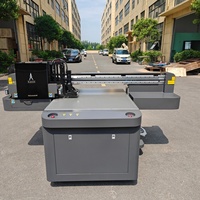 Impresora UV de Cama Plana 9060, Máquina de Cama Plana de Gran Tamaño para Impresión de Materiales Resistentes al Calor, Precio de Fábrica