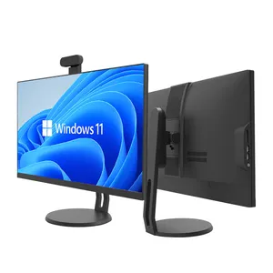 Super Thin computer borderless 21.5 inch IPS 16:9 for school and students all in one pc desktop support i3 i5 i7 i9 1-12th