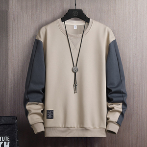 New Brand <b>Men's</b> Solid <b>Velvet</b> Regular Fit Round Neck Autumn Korean Version Casual Joker Personality ODM <b>Jacket</b> - Product Image 3