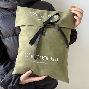 BSCI Eco-Friendly Cotton <b>Envelope</b> Cloth Packaging Dust Bags Handbag <b>Envelope</b> Canvas <b>Gift</b> Jewelry Packaging Pouch Custom Logo - Product Image 1