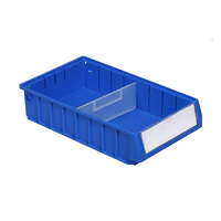 Boîte de rangement empilable en plastique, armoire d'entrepôt, bac de suspension pour vis et boulons, kits de rangement, industrielle,