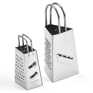 Wholesale 3.5 Inch Four Sides Stainless Steel Mini Box <b>Vegetable</b> Grater <b>Vegetable</b> Slicer - Product Image 5
