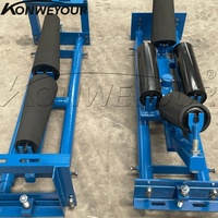 Rouleaux d'entraînement coniques en acier au carbone thermolaqué conformes à la norme CEMA pour les centrales électriques