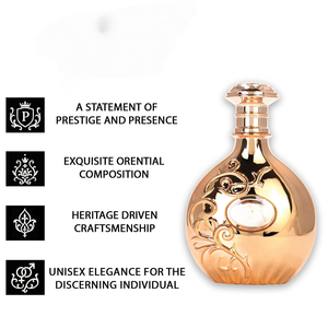 Arabiyat Prestige Nyla Gold 80ml EDP, Disponible en EE. UU. |   Perfume Unisex Amaderado Oriental - Product Image 3