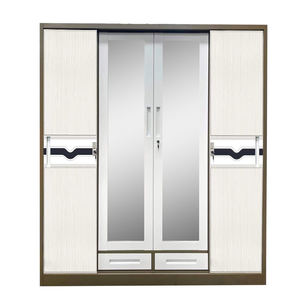 Luoyang Fabriek Meest Populaire Verkoop <span class=keywords><strong>4</strong></span> Schuifdeur Metalen Garderobe Ijzeren Slaapkamer Meubels - Product Image 5