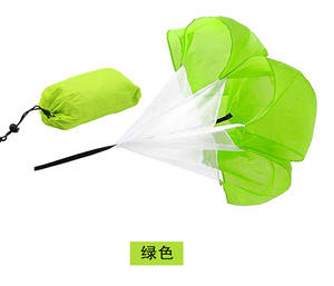 Einstellbare Geschwindigkeit Fußball Fußball training Para segel flugzeug Qualität Regenschirm Widerstand Fallschirm Geschwindigkeit rutsche für Sport unterhaltung - Product Image 4