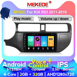 Più nuovo <span class=keywords><strong>M</strong></span> Controllo Vocale Android 4core 2.5D IPS Dello Schermo di Lettore DVD Dell'automobile Per KIA <span class=keywords><strong>RIO</strong></span> 2012 2 + 32GB di Navigazione GPS Audio FM - Product Image 4