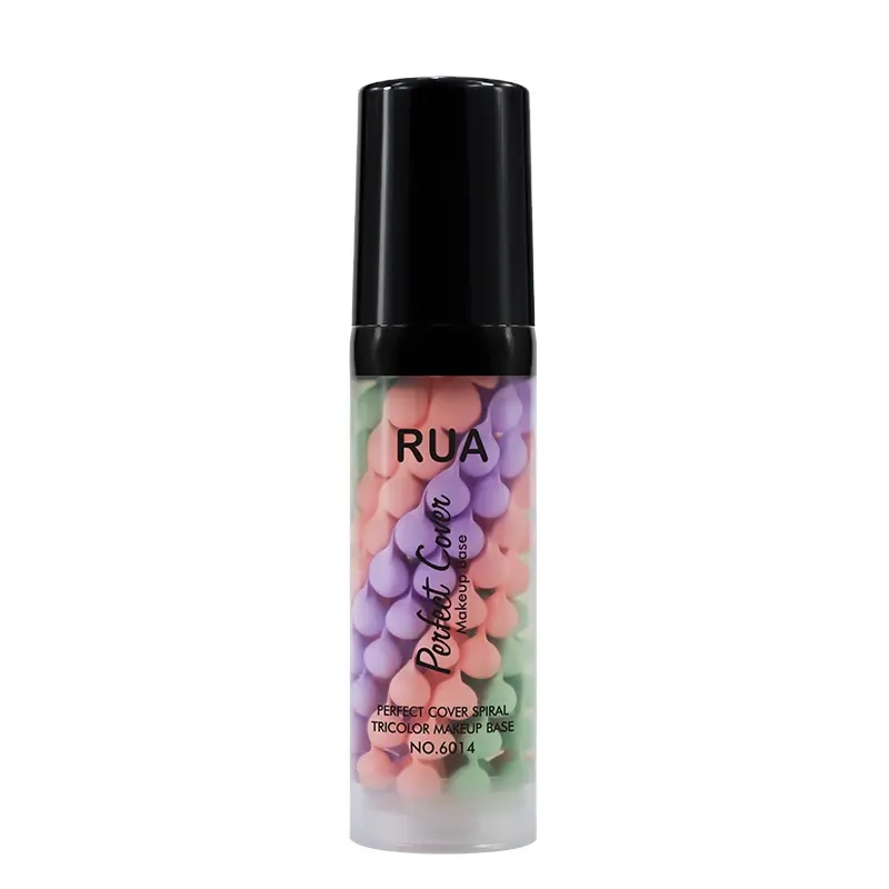 RUA Großhandel OEM&ODM Prime Drei-Color Haut-Ton Korrektur feuchtigkeitsspendende Poren verbesserte Make-Up-Basis