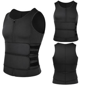 Gilet de sauna à double ceinture pour homme, corset, haut pour l'abdomen, vêtements de fitness amincissants - Product Image 3