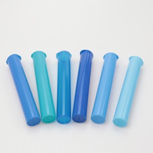 Logo kustom 116mm tabung silinder Pop-Top tahan anak tabung plastik warna-warni untuk obat - Product Image 5