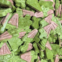 Friandises pour animaux de compagnie au poulet lyophilisé et à la pastèque, riches en protéines, sans céréales, à mâcher, pour chats et chiens