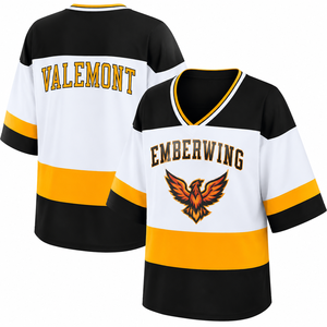 Maillot d'entraînement de hockey sur glace personnalisé à manches longues, uniforme d'équipe de hockey, chemise d'entraînement avec logo, nom et numéro - Product Image 3