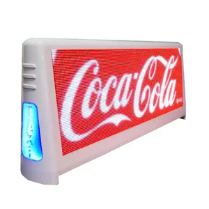 Taxi Superior Pantalla Led Taxi Top Pantalla Led Taxi Publicidad Pantallas Led Taxi Pantalla Led Techo de coche Pantalla Led Fábrica - Product Image 1