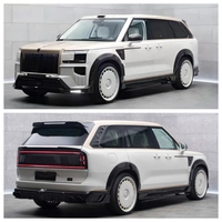 Pour Zeekr 9X, un kit carrosserie de style MSY entièrement nouveau, amélioré et modifié, incluant les pare-chocs avant et arrière et les passages de roues.