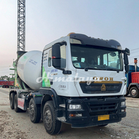 Camion malaxeur à béton diesel compact G4804B 12 m³ à prix abordable – Vente chaude de machines à béton