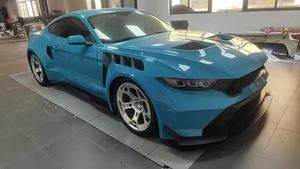 ชุดแต่งคาร์บอนไฟเบอร์สำหรับรถฟอร์ด มัสแตง รุ่น <span class=keywords><strong>Wild</strong></span> Horse อัพเกรดสไตล์ GTD พร้อมสปอยเลอร์กันชนหน้าและหลัง ฝากระโปรง - Product Image 2