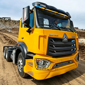 Camion tracteur diesel Howo 6X4 d'occasion, 10 roues, 371-430 CV, Euro2, pour le Nigéria, le Ghana, le Togo, le Cameroun - Product Image 1