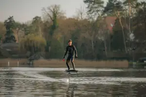 Tamme Golving Op Maat Gemaakt Volledig Carbon E-Folie Met Batterij En Motor Draagvleugelboot Board Water Spelen