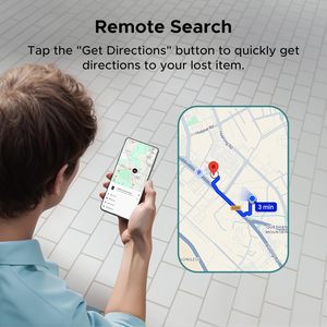 Traceur de carte intelligente Nordic Beacon pour suivi en temps réel, contrôle par application iOS, en plastique, BLE 5.4, autonomie de 10-12 mois - Product Image 4