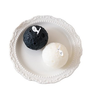 Moon Themed <b>Scented</b> Candle Ball Soybean Mixed Wax Handmade Home Decoration Chinese New Year Gift - Product Image 3