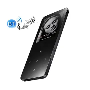 Best Selling X2 8GB 16GB Memória 1,8 polegadas Touch Screen Metal Media Player Sem Fio MP3 MP4 Hifi Sound Music Player