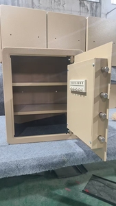 Caja fuerte ignífuga de alta gama y alta resistencia con contraseña electrónica y función de seguridad por huella dactilar para uso en el hogar u oficina. - Product Image 5