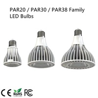Lampu LED PAR38 35W 3500LM Aluminium 100LM/W Garansi 3 Tahun AC100-240V Ra97 Ra98