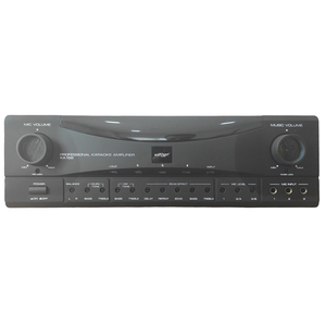 Amplificador de Karaoke Profesional KonZert KA168 300Wx2 Estéreo con Efectos de Eco y Entradas para Micrófono - Product Image 1