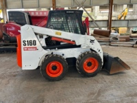 Minipala caricatrice usata S160 con testa trinciatrice forestale |   Pulizia del Terreno |   In Offerta Usato