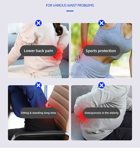 Venta al por mayor de fábrica, Protector <span class=keywords><strong>Lumbar</strong></span> ajustable de neopreno, soporte de cintura, seguridad para Fitness, equipo de espalda baja para prevenir el dolor de columna - Product Image 6