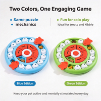 Jouets de puzzle pour chiens, chiots, distributeur de friandises interactif, jeu multi-niveaux, stimulation mentale, mangeoire lente, anti-ennui, stimulant l'IQ