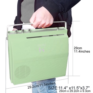Hot bán không dây khe cắm di động trong bàn xoay với xây dựng trong loa HD và tái thu phí pin Vinyl ghi Máy nghe nhạc - Product Image 4