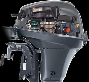 Moteur hors-bord 4 temps 15cv 20cv 25cv à arbre court portable 6 15 20 25 pour bateau de pêche à essence - Product Image 6